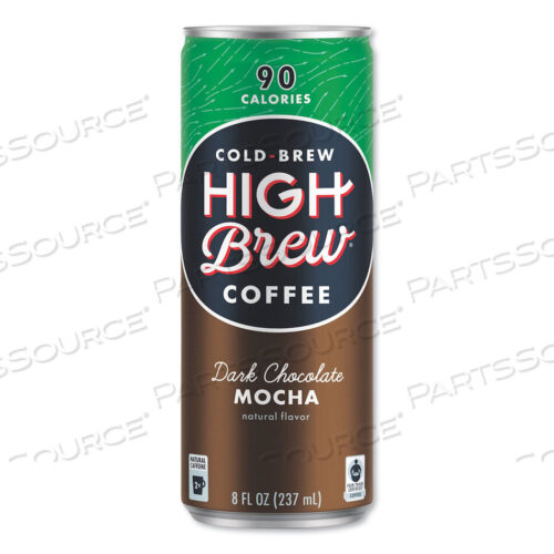 OEM#: HBC00503COLD BREW COFFEE + PROTEIN, DARK CHOCOLATE MOCHA, 8 OZTION BASE, 12/PACK by HIGH Brew Coffee