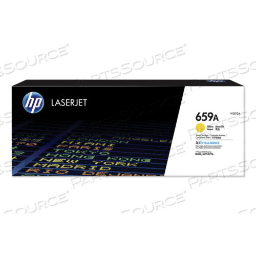 OEM#: W2012AHP 659A, (W2012A) ЖЕЛТЫЙ ОРИГИНАЛЬНЫЙ ТОНЕР-КАРТРИДЖ LASERJET от HP (Hewlett-Packard)
