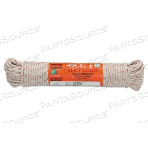 OEM#: 001020012030НЕЙЛОНОВЫЙ ШНУР ДЛЯ ПОЯСА, ГРУЗОПОДЪЕМНОСТЬ 1600 ФУНТОВ, 1200 ФУТОВ, ДИАМЕТРОМ 5/16 ДЮЙМА, ХЛОПОК, БЕЛЫЙ от Samson Rope