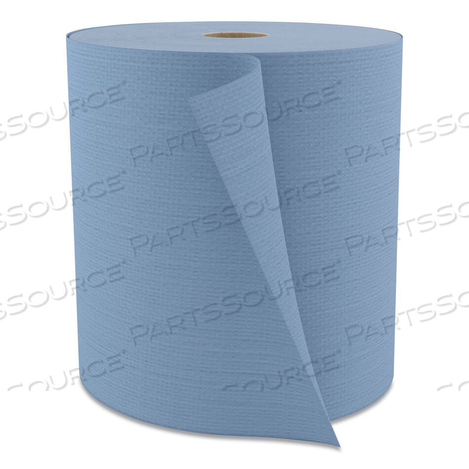 OEM#: W802TUFF-JOB ПОЛОТЕНЦА СПАНЛЕЙС, РУЛОН БОЛЬШОГО РАЗМЕРА, 12 X 13, СИНИЙ, 475/РУЛОН от Cascades PRO