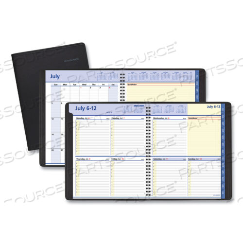 OEM#: 761105ЕЖЕНЕДЕЛЬНЫЙ/МЕСЯЧНЫЙ ПЛАНИРОВЩИК QUICKNOTES, 10 X 8, ЧЕРНАЯ ОБЛОЖКА, 13 МЕСЯЦЕВ (ИЮЛЬ-ИЮЛЬ): 2022-2023 от At-A-Glance