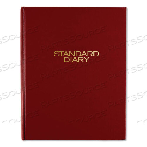 OEM#: SD374-13STANDARD DIARY DAILY DIARY, 2023 EDITION, MEDIUM/COLLEGE RULE, RED COVER, 9.5 X 7.5, 200 SHEETS by At-A-Glance