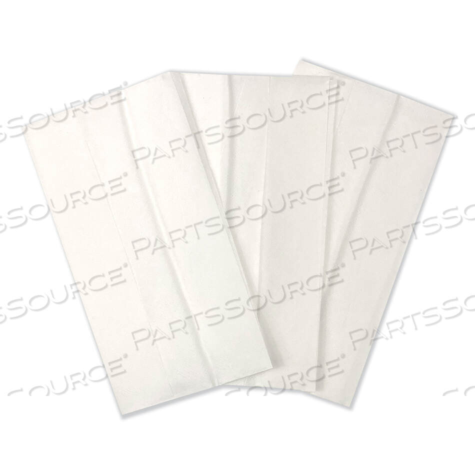 OEM#: GENTFOLDNAPKTALL-FOLD САЛФЕТКИ, 1-СЛОЙНЫЕ, 7 X 13 1/4, БЕЛЫЕ, 10 000/КОРОБКА от Genpak