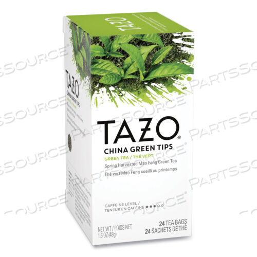 Чайные пакетики, китайские зеленые типсы, 24 шт./коробка