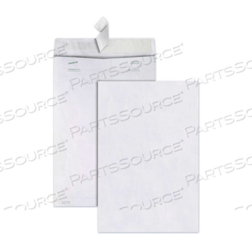 OEM#: QUAR1660ЛЕГКИЕ 14-ФУНТОВЫЕ КОНВЕРТЫ TYVEK ДЛЯ КАТАЛОГА, № 15, КВАДРАТНЫЙ КЛАПАН, КЛЕЕЧАТАЯ ЗАСТЕЖКА REDI-STRIP, 10 X 15, БЕЛЫЕ, 100 ШТ./КОРОБКА от Survivor