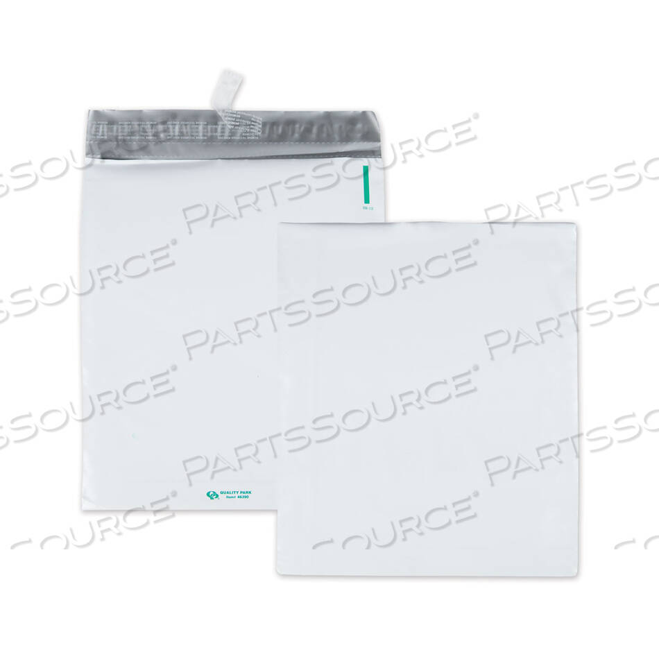 OEM#: QUA46390REDI-STRIP POLY EXPANSION MAILER, #4 1/2, КВАДРАТНЫЙ КЛАПАН, КЛЕЯЩАЯСЯ ЗАСТЕЖКА REDI-STRIP, 11 X 13, БЕЛАЯ, 100/КОРОБКА от Quality Park Products