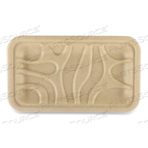 OEM#: TRSC17SLLFFIBER TRAYS, PLA-FLUIN, БЕЗ ПФАС, 1 ОТСЕКЦИЯ, 8,3 X 4,9 X 0,7, НАТУРАЛЬНЫЙ, БУМАГА, 500/КОРОБКА от World Centric