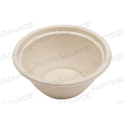 МИСКИ ИЗ ВОЛОКНА, 32 УНЦИИ, ДИАМЕТР 7,4 X 3,2 В, НАТУРАЛЬНЫЕ, 500 ШТ./КОРОБКА