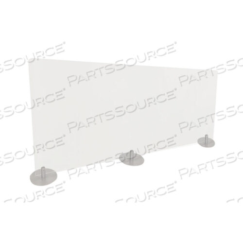 OEM#: DPSF2459-FDESKTOP ОТДЕЛЬНО СТОЯЩИЙ АКРИЛОВЫЙ ЗАЩИТНЫЙ ЭКРАН, 59 X 5 X 24, FROST от Ghent