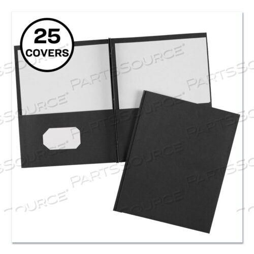OEM#: 47978ПАПКА С ДВУМЯ КАРМАНАМИ, ЗАСТЕЖКА-ЗУБЦЫ, ЕМКОСТЬ 0,5, 11 X 8,5, ЧЕРНАЯ, 25/КОРОБКА от Avery