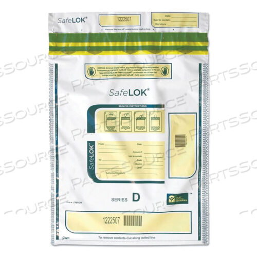 OEM#: 585094ДЕПОЗИТНЫЕ ПАКЕТЫ СЕРИИ D, 12 X 16, БЕЛЫЕ, 100/УПАК от SafeLOK