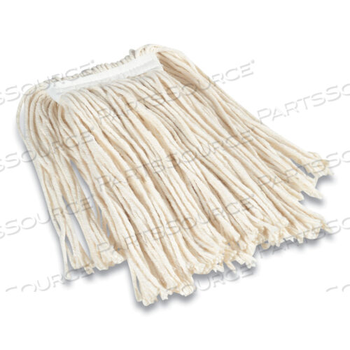 OEM#: CW57742НАСАДКА ДЛЯ ВЛАЖНОЙ ШВАБРЫ С ОБРЕЗАННЫМ КОНЦОМ, ХЛОПОК, #16, 1 ЛЕНТА, БЕЛАЯ от Coastwide Professional