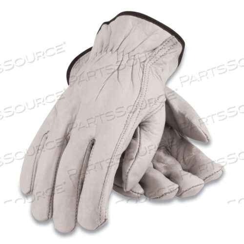 OEM#: 68-162/XLTOP GRAIN COWHIDE DRIVERS GLOVES, KEYSTONE THUMB, ECONOMY GRADE, XL by Protective Industrial Products
