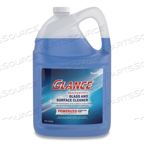 GLANCE POWERIZED ОЧИСТИТЕЛЬ ДЛЯ СТЕКОЛ И ПОВЕРХНОСТЕЙ, ЖИДКОСТЬ, 1 ГАЛЛОН