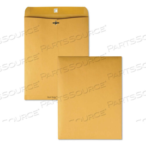 OEM#: QUA43097PARK RIDGE KRAFT CLASP КОНВЕРТ, #97, КВАДРАТНЫЙ КЛАПАН, ЗАСТЕЖКА/ПРОКЛЕЙКА, 10 X 13, КОРИЧНЕВАЯ КРАФТНАЯ БУМАГА, 100/КОРОБКА от Quality Park Products