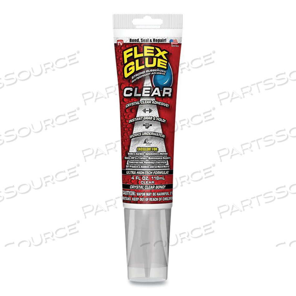 OEM#: GFSCLRR04FLEX GLUE, 4 УНЦИИ, ВЫСЫХАЕТ ПРОЗРАЧНЫМ от Flex Seal