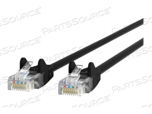 OEM#: A3L980-01-BLK-S1FT CAT6 SNAGLESS PATCH CABLE, UTP, ЧЕРНАЯ ПВХ-ОБОЛОЧКА, 23AWG, 50 МИКРОН, GOLD PLA от Belkin