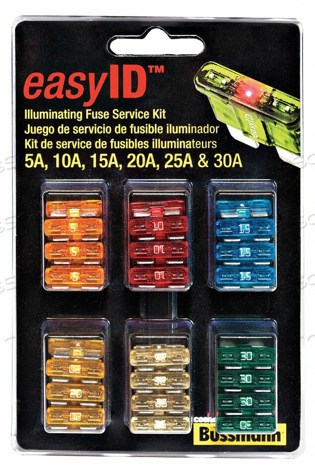 OEM#: ATM-ID-SKAUTOMOTIVE BLADE FUSE KIT 36 ATM-ID by Cooper Bussmann
