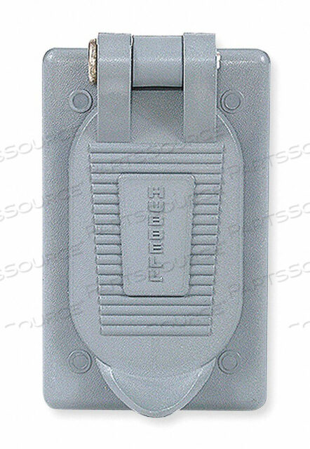 OEM#: HBL5222ЧЕХОЛ ДЛЯ ЗАЩИТЫ ОТ ПОГОДЫ ИЗ ТЕРМОПЛАСТИКА СЕРЫЙ от Hubbell Incorporated, Wiring Device-Kellums