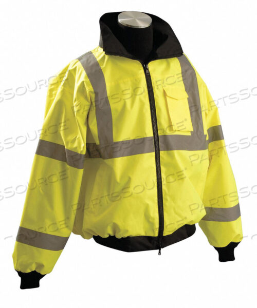 OEM#: LUX-ETJBJ-YLHI-VIS VALUE BOMBER JACKET, КЛАСС 3, HI-VIS YELLOW, L от Occunomix