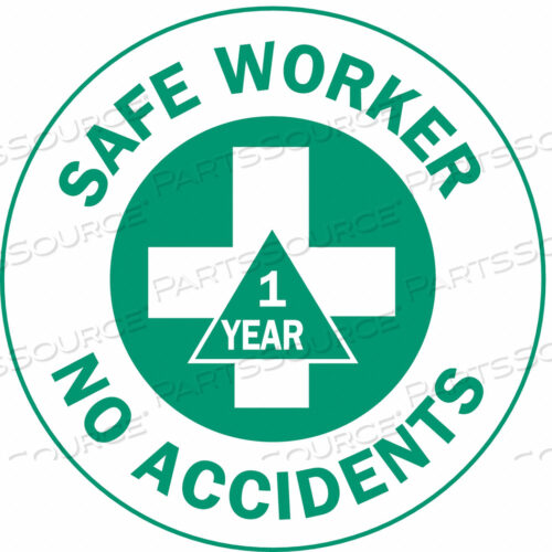 OEM#: 49552ЭМБЛЕМА НА КАСКУ ЗЕЛЕНАЯ/БЕЛАЯ от Brady Americas