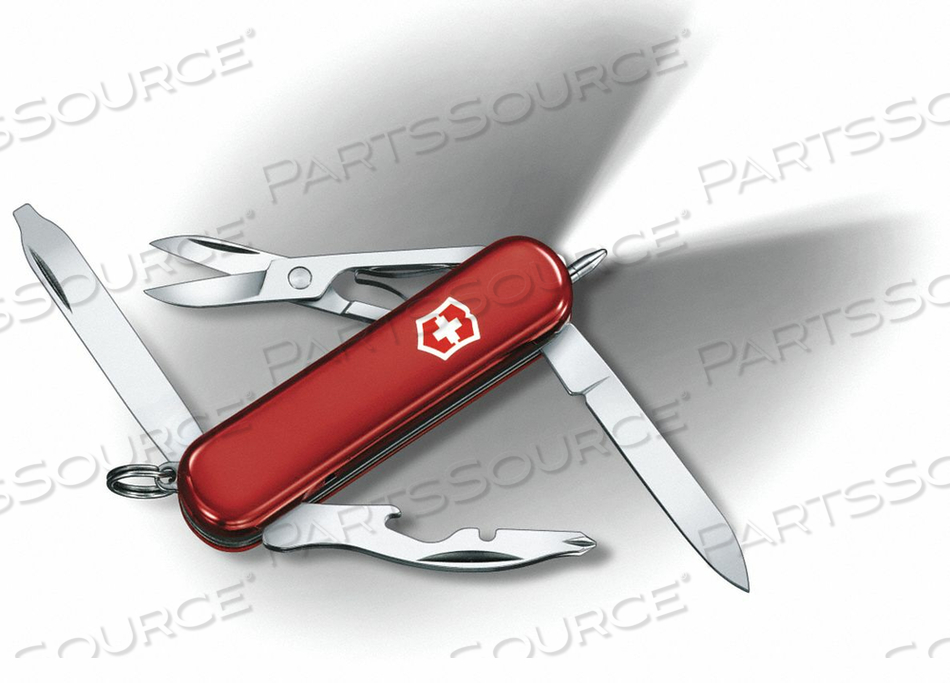 OEM#: 0.6366-X1СКЛАДНОЙ НОЖ MIDNITE MANAGER 10 FUNC от Victorinox Swiss Army