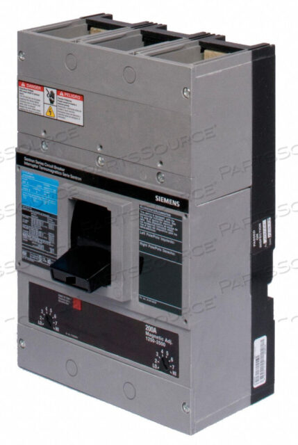 OEM#: JXD22B200MOLDED CASE CIRCUIT BREAKER, 200A, 240V AC/250V DC, 2P by Siemens