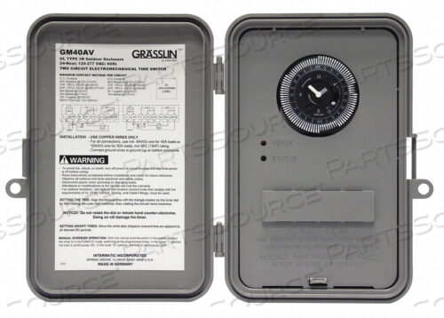 OEM#: GM40AVЭЛЕКТРОМЕХАНИЧЕСКИЙ ТАЙМЕР 24 ЧАСА 3R 40A от Intermatic