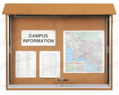 OEM#: UVMC5240-CEDARENCLOSED BULLETIN BOARD TACK 36 X45 от United Visual Products