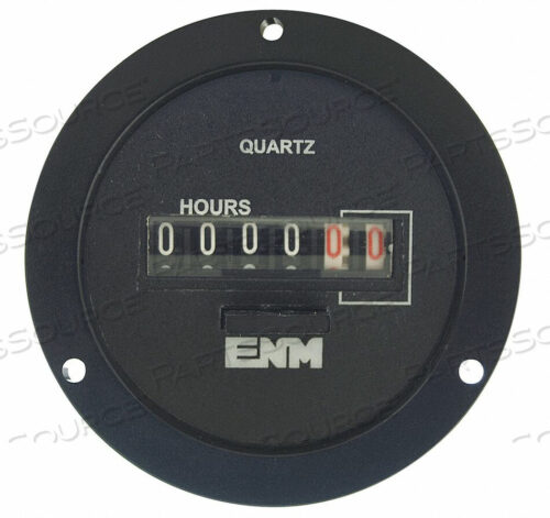 OEM#: T55A2AЭЛЕКТРОМЕХАНИЧЕСКИЙ СЧЕТЧИК МОТОРНЫХ ЧАСОВ КРУГЛЫЙ от ENM
