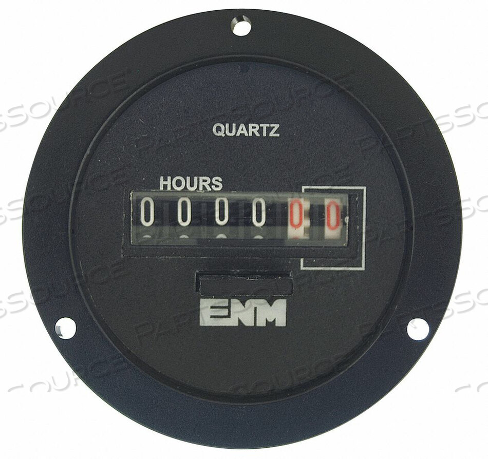 OEM#: T55A2AЭЛЕКТРОМЕХАНИЧЕСКИЙ СЧЕТЧИК МОТОРНЫХ ЧАСОВ КРУГЛЫЙ от ENM