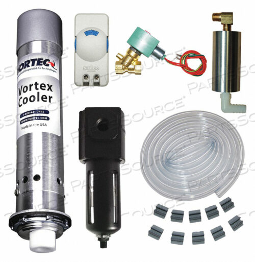 OEM#: 797-35HVORTEX ENCLOSURE COOLER 2500 BTUH 4 NEMA by Vortec