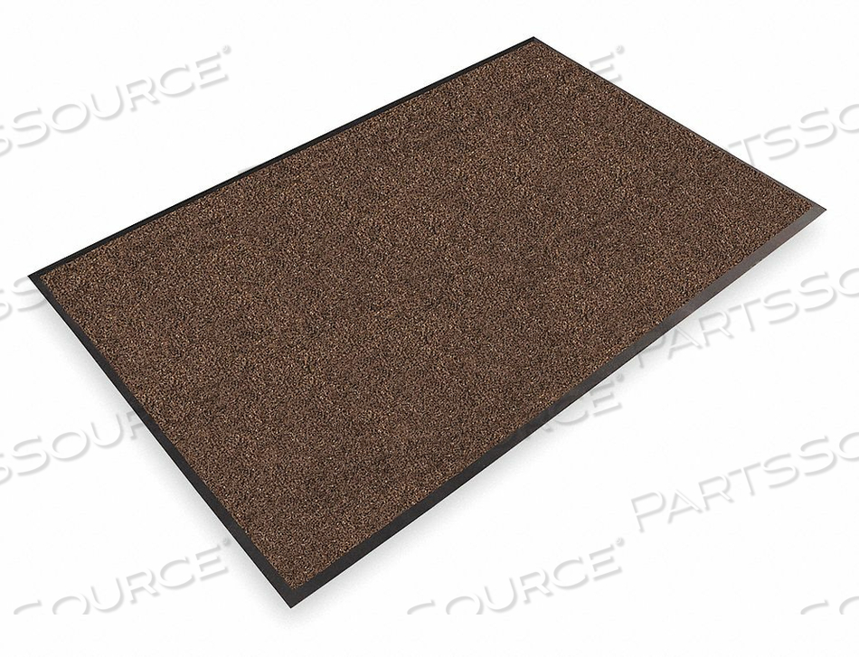 OEM#: 130S0046DBE9410 Коврик для входа с ковровым покрытием, темно-коричневый, 4 фута на 6 футов, от Notrax