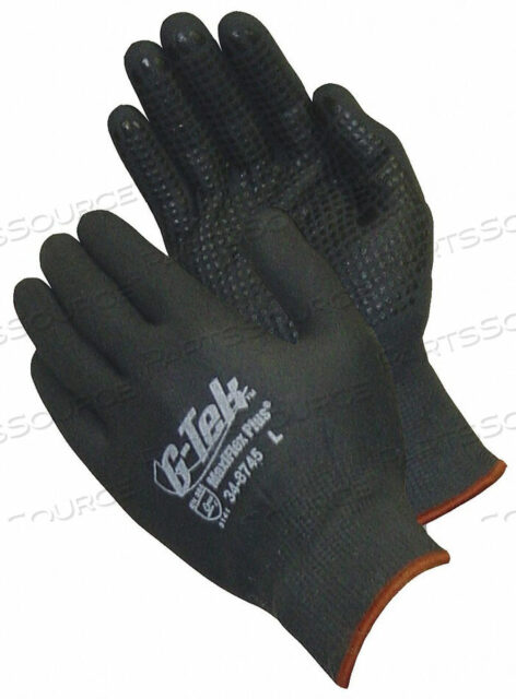 OEM#: 348745LПЕРЧАТКИ С ПОКРЫТИЕМ L ЧЕРНЫЙ НЕЙЛОН PK12 от Protective Industrial Products