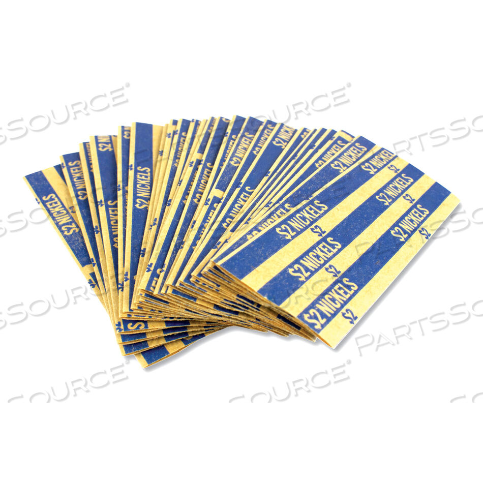 OEM#: 560043ПЛОСКАЯ ТРУБЧАТАЯ УПАКОВКА ДЛЯ МОНЕТ, НИКЕЛИ, $2,00, СИНИЙ, 1000/КОРОБКА от CONTROLTEK