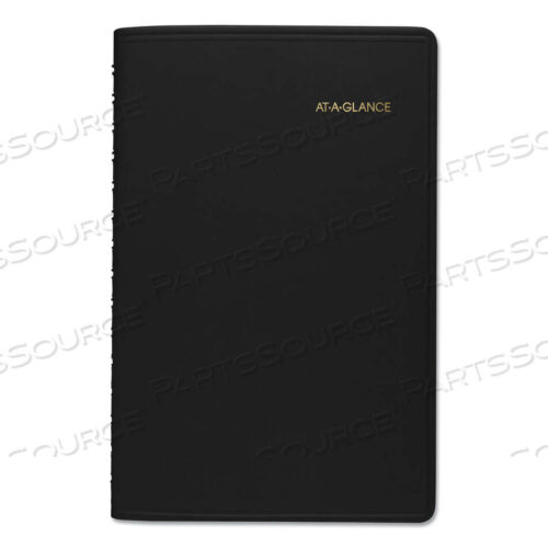 OEM#: 7080005ЕЖЕДНЕВНАЯ КНИЖКА ЗАПИСЕЙ НА 15 МИНУТ, ОДИН ДЕНЬ/СТРАНИЦА: С ПН ПО ВС, 8 X 5, ЧЕРНАЯ ОБЛОЖКА, 12 МЕСЯЦЕВ (С ЯНВАРЯ ПО ДЕКАБРЕ): 2023 г. от At-A-Glance