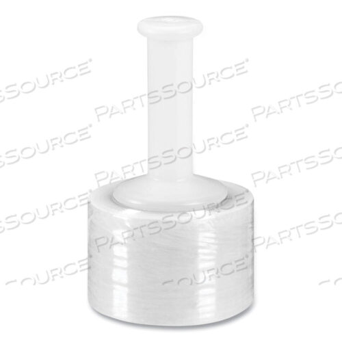 OEM#: CW58439/913180CAST BANDING WRAP WITH HAND DISPENSER, 3 X 1,000 FT, 80-GAUGE, CLEAR, 18/CARTON by Coastwide Professional
