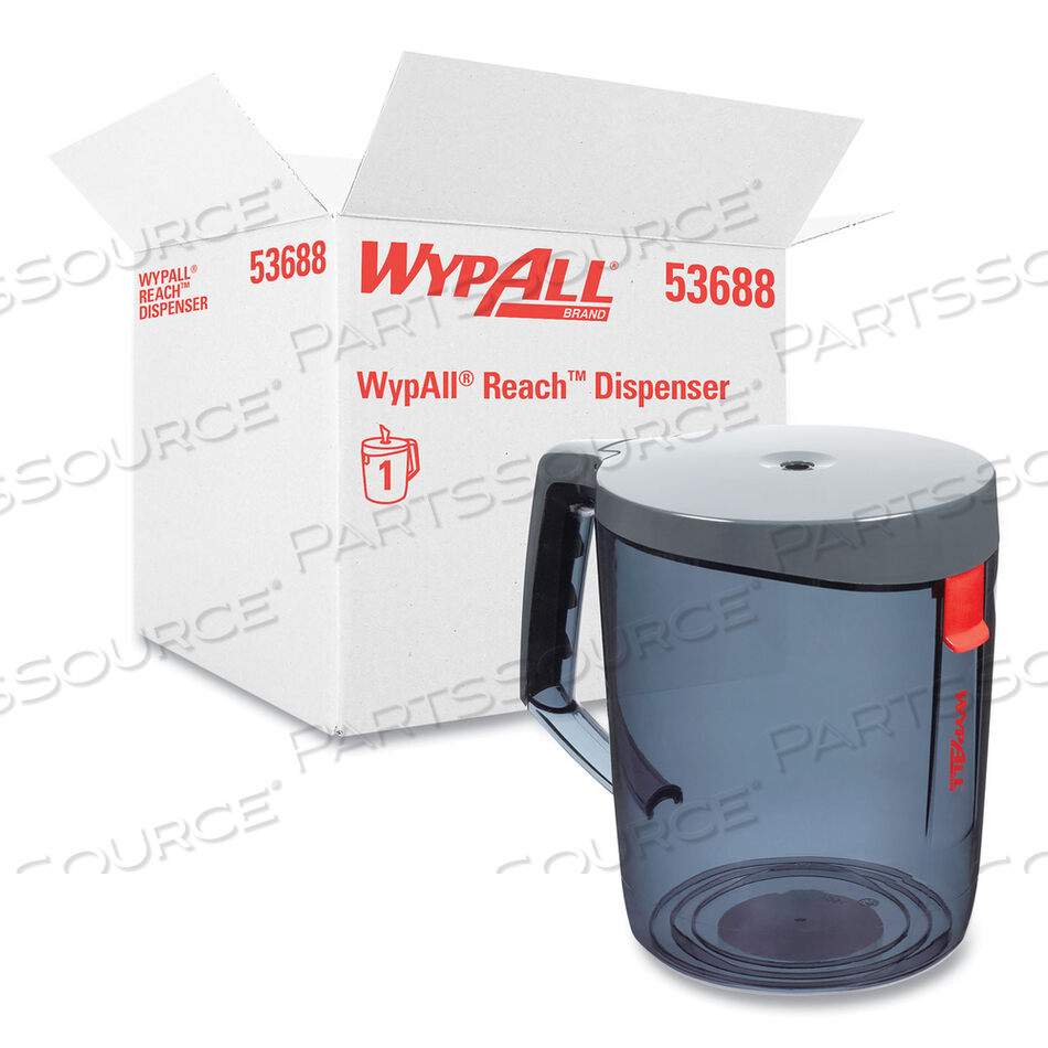 OEM#: 53688ДИСПЕНСЕР ДЛЯ ПОЛОТЕНЕЦ REACH, 9,5 X 7 X 8,75, ЧЕРНЫЙ/ДЫМЧАТЫЙ от WypAll