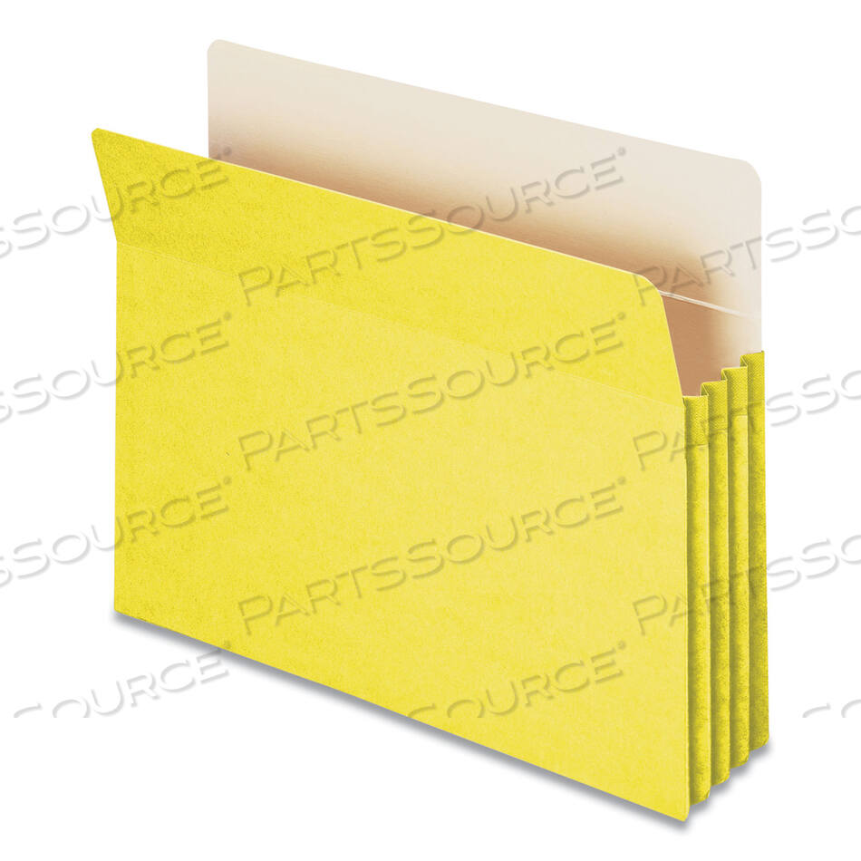 OEM#: 73233ЦВЕТНЫЕ КАРМАНЫ ДЛЯ ФАЙЛОВ, РАСШИРЕНИЕ 3,5, ФОРМАТ LETTER, ЖЕЛТЫЕ от Smead