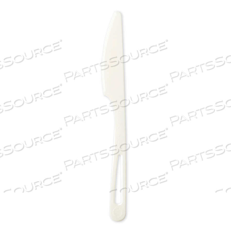 OEM#: KNPS6TPLA КОМПОСТИРУЕМЫЕ СТОЛОВЫЕ ПРИБОРЫ, НОЖ, 6.7, БЕЛЫЙ, 1000/КОРОБКА от World Centric