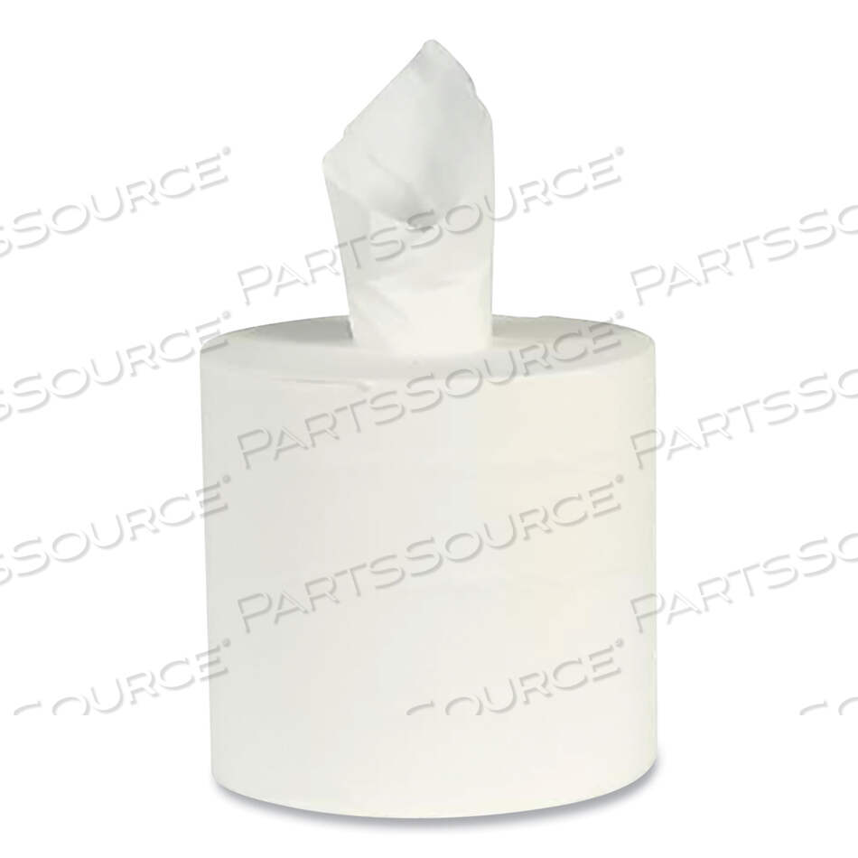 OEM#: EC600RECYCLED CENTER-PULL PAPER TOWELS, 2-PLY, 7.68 X 15.87, WHITE, 6 ROLLS/CARTON by Eco Green