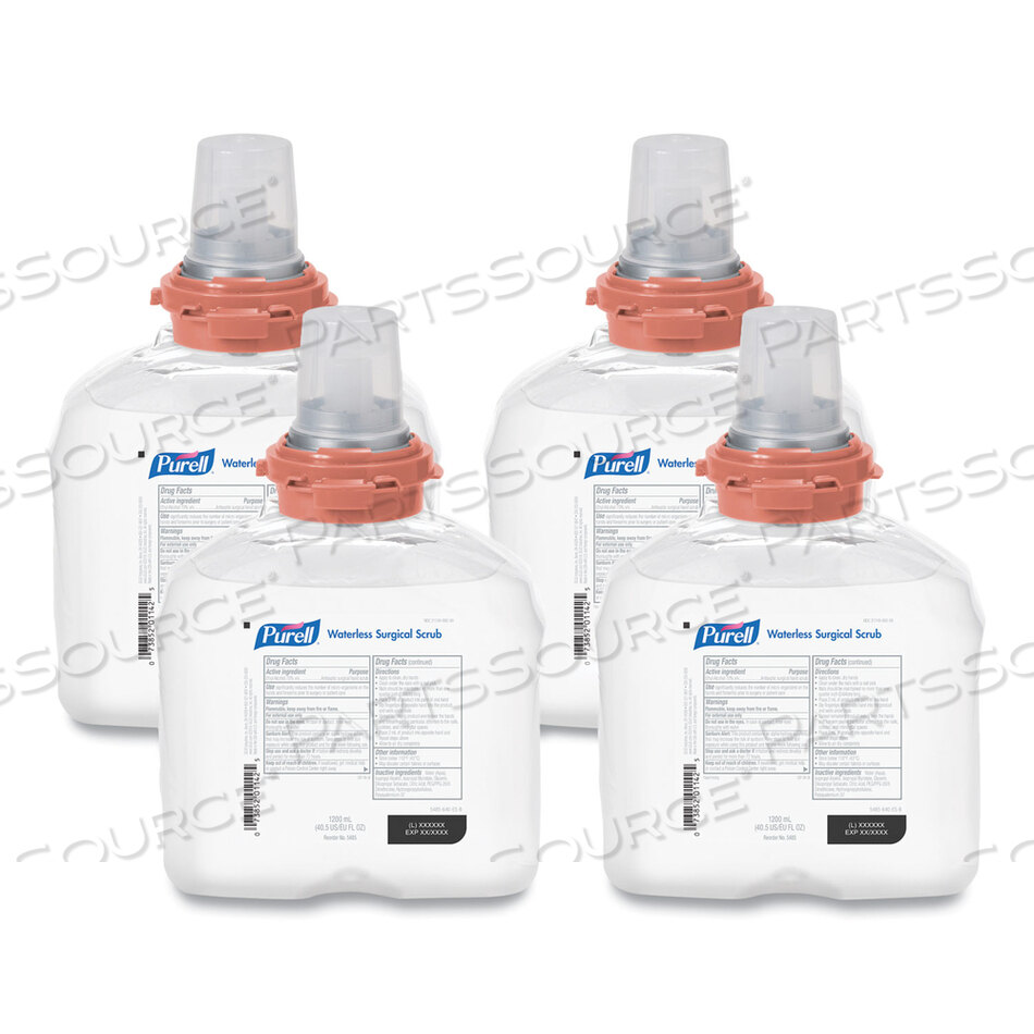 OEM#: 5485-04БЕЗВОДНЫЙ ХИРУРГИЧЕСКИЙ СКРАБ-ГЕЛЬ ДЛЯ ДЕЗИНФИЦИРУЮЩЕЙ ТЕРМИНЫ ДЛЯ РУК, 1200 МЛ, ЗАПРАВОЧНЫЙ ФЛАКОН, БЕЗ ОТДЫХАТЕЛЕЙ, ДЛЯ ДИСПЕНСЕРА TFX, 4 ШТ. В КОРОБКЕ от Purell