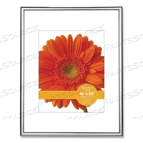 OEM#: VF2001B.1620SМЕТАЛЛИЧЕСКАЯ РАМКА ДЛЯ ПОСТЕРА С ПАСПОРТОМ, ВСТАВКА 11 X 14, СЕРЕБРИСТАЯ/ЧЕРНАЯ от Victory Light