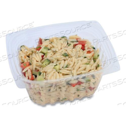 OEM#: RDCS16PLA ПРЯМОУГОЛЬНЫЕ КОНТЕЙНЕРЫ ДЛЯ ГАСТРОНОМИЧЕСКИХ ПРОДУКТОВ, 16 УНЦИЙ, 4,8 X 5,9 X 2,8, ПРОЗРАЧНЫЕ, ПЛАСТИКОВЫЕ, 900/КОРОБКА от World Centric