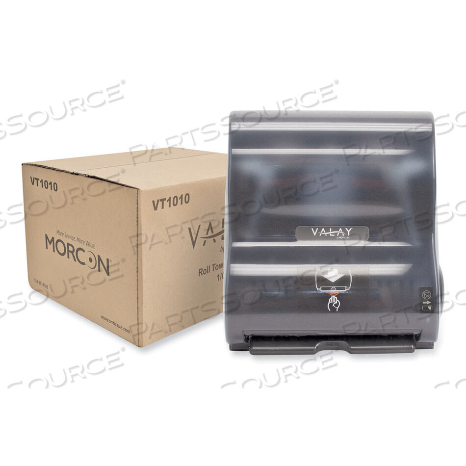OEM#: VT1010VALAY ДИСПЕНСЕР ДЛЯ РУЛОННЫХ ПОЛОТЕНЕЦ 10 ДЮЙМОВ, 13,25 X 9 X 14,25, ЧЕРНЫЙ от Morcon Tissue