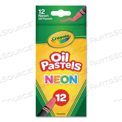 OEM#: 52-4613НЕОНОВАЯ МАСЛЯНАЯ ПАСТЕЛЬ, 12 РАЗНЫХ ЦВЕТОВ, 12 ШТ./УПАКОВКА от Crayola
