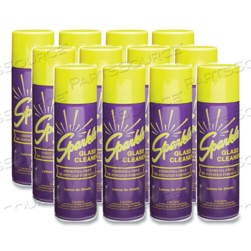 OEM#: 20620ОЧИСТИТЕЛЬ ДЛЯ СТЕКОЛ, АЭРОЗОЛЬНЫЙ СПРЕЙ 20 УНЦИЙ, 12 ШТ./КОРОБКА от Sparkle