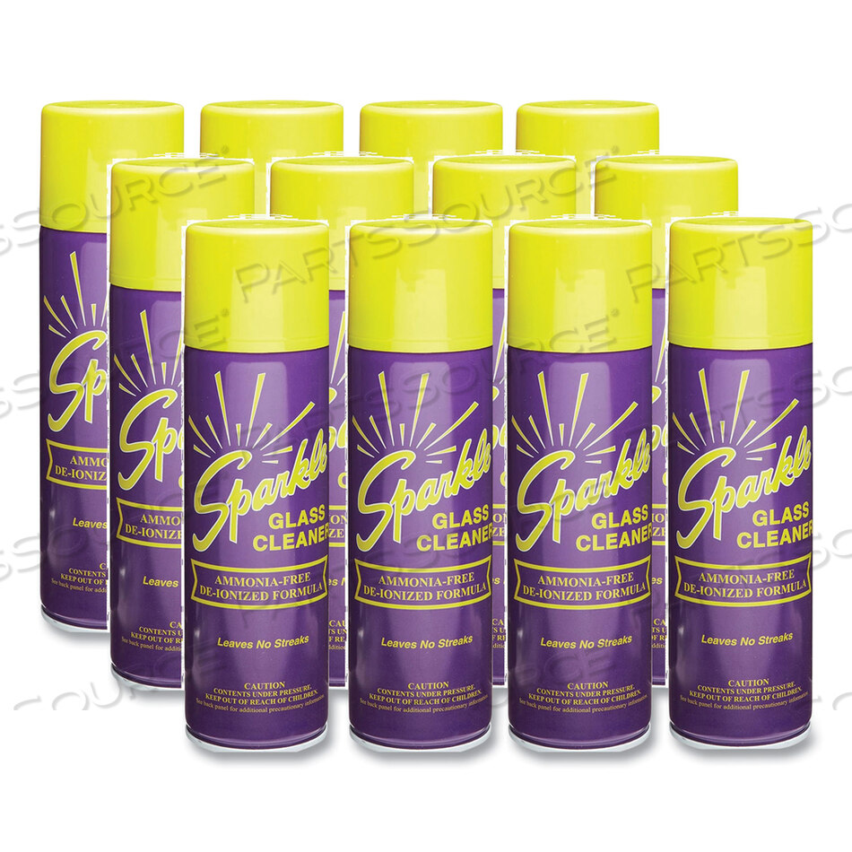 OEM#: 20620ОЧИСТИТЕЛЬ ДЛЯ СТЕКОЛ, АЭРОЗОЛЬНЫЙ СПРЕЙ 20 УНЦИЙ, 12 ШТ./КОРОБКА от Sparkle