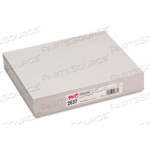 OEM#: 2637ГАЗЕТНАЯ БУМАГА В РУБЧАТКУ, 1/2 ДВУХСТОРОННЯЯ ДЛИННАЯ ЛИНЕЙКА, 8,5 X 11, 500 шт./УПАКОВКА от Pacon