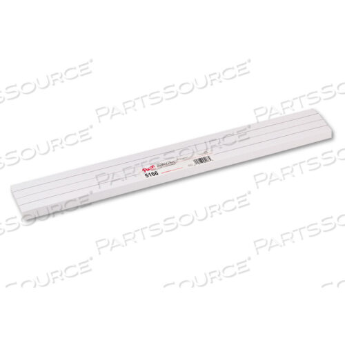 OEM#: 5166SENTENCE STRIPS, 24 X 3, WHITE, 100/PACK by Pacon